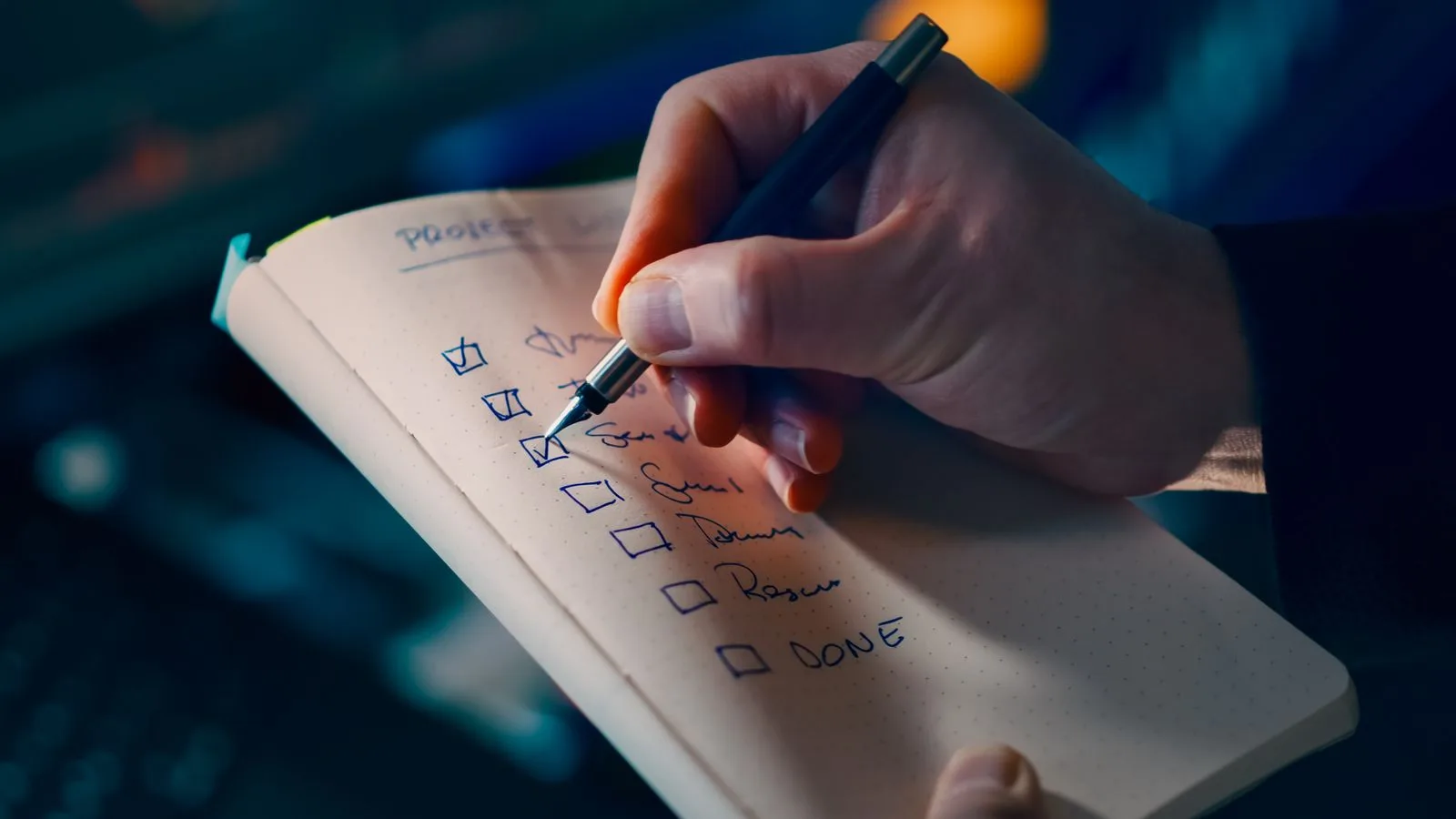 Notebook checklist representing a practical 2026 action plan for local business owners adapting to AI Overviews